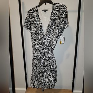 Black and white dress